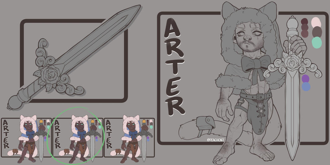 Arter (Character Design) 8/24/23